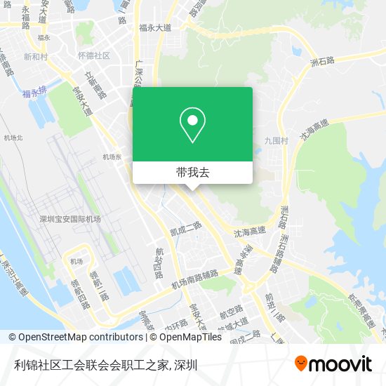 利锦社区工会联会会职工之家地图