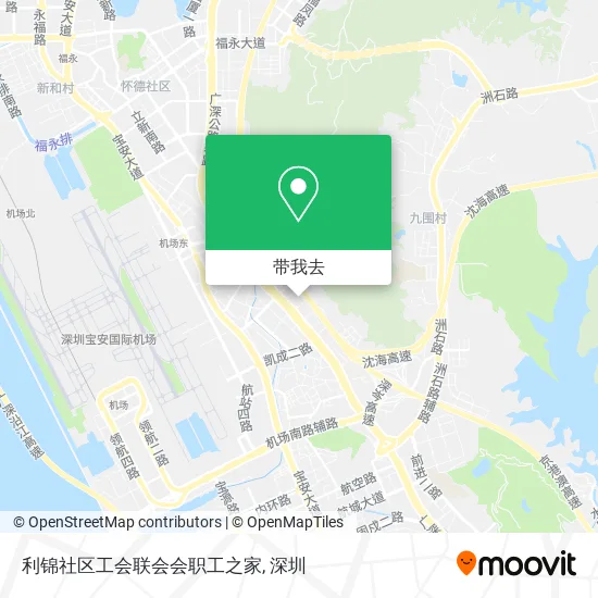 利锦社区工会联会会职工之家地图