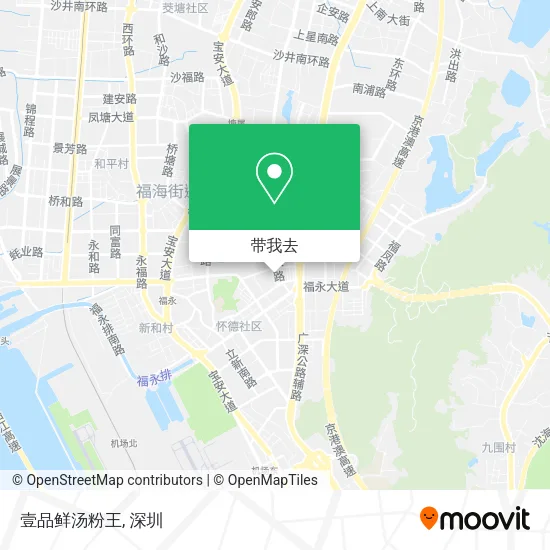 壹品鲜汤粉王地图