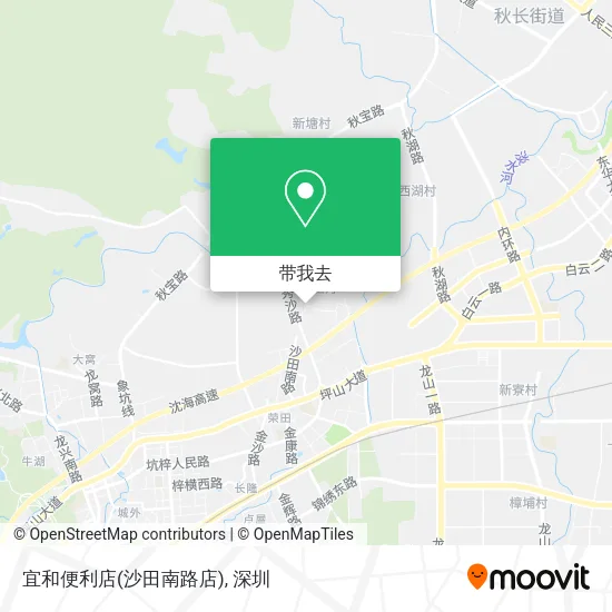 宜和便利店(沙田南路店)地图