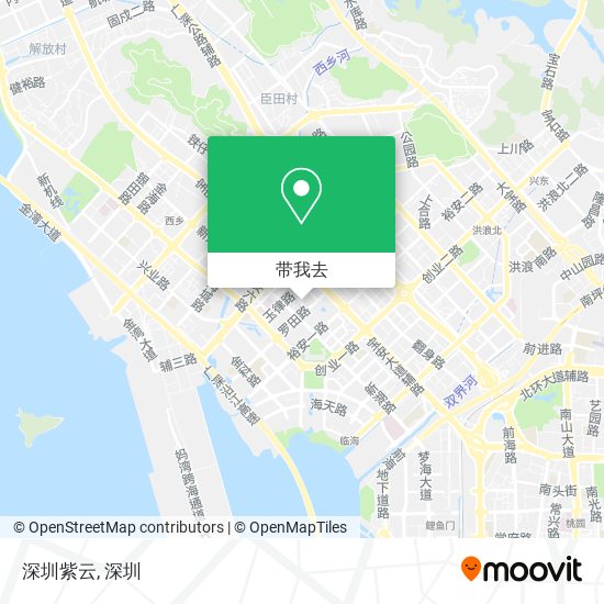 深圳紫云地图