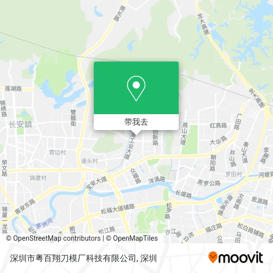深圳市粤百翔刀模厂科技有限公司地图