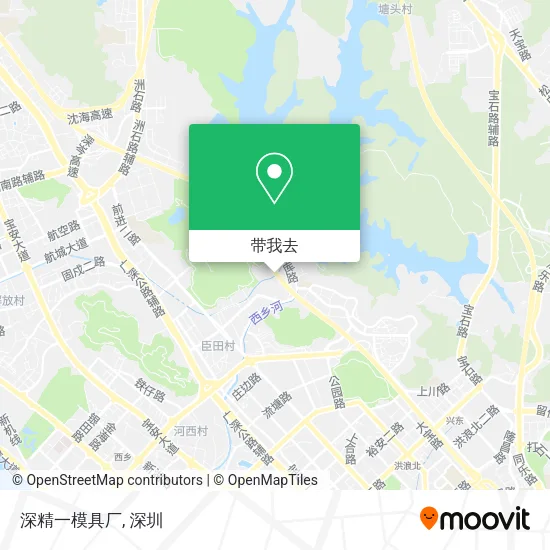 深精一模具厂地图