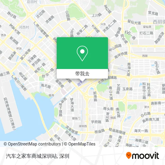 汽车之家车商城深圳站地图