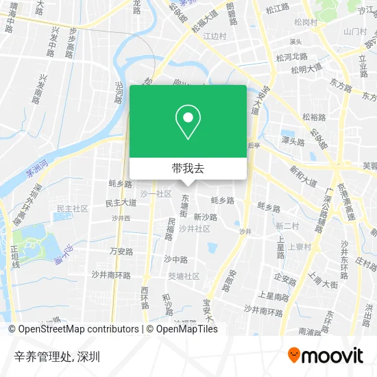 辛养管理处地图