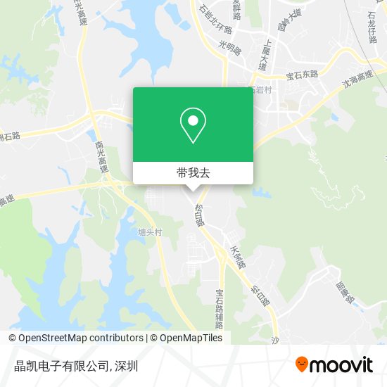 晶凯电子有限公司地图