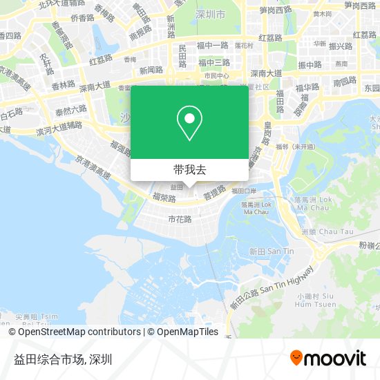 益田综合市场地图