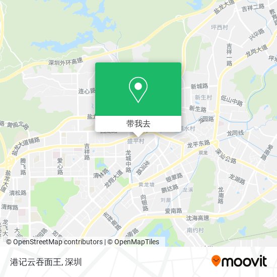 港记云吞面王地图