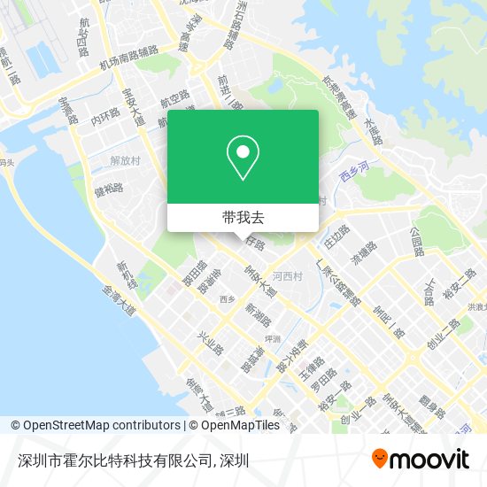 深圳市霍尔比特科技有限公司地图