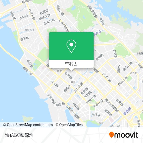 海信玻璃地图