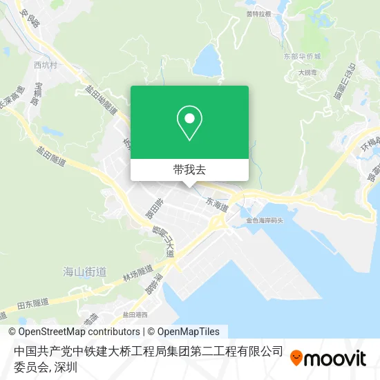中国共产党中铁建大桥工程局集团第二工程有限公司委员会地图