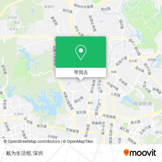 戴为生活馆地图