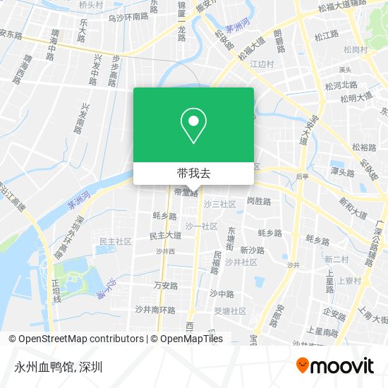 永州血鸭馆地图