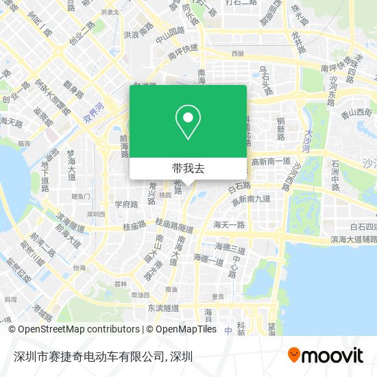 深圳市赛捷奇电动车有限公司地图