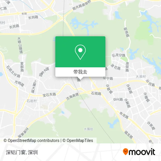 深铝门窗地图