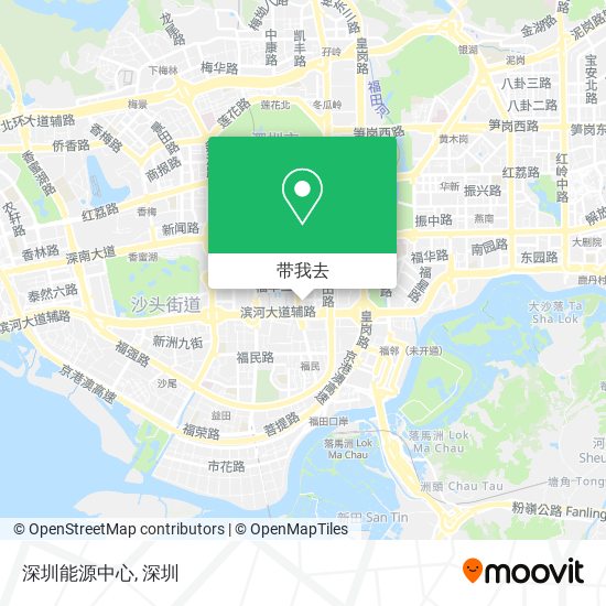 深圳能源中心地图
