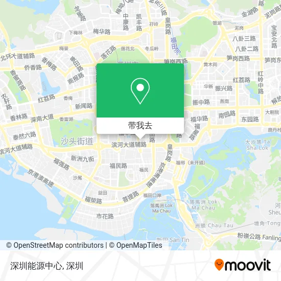 深圳能源中心地图