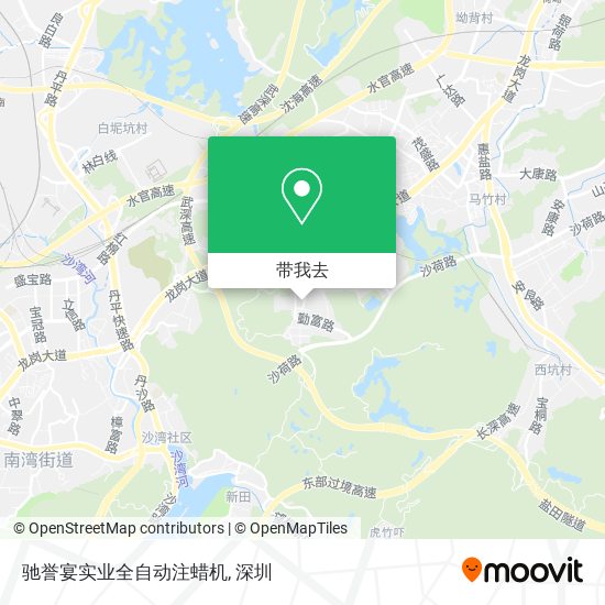 驰誉宴实业全自动注蜡机地图