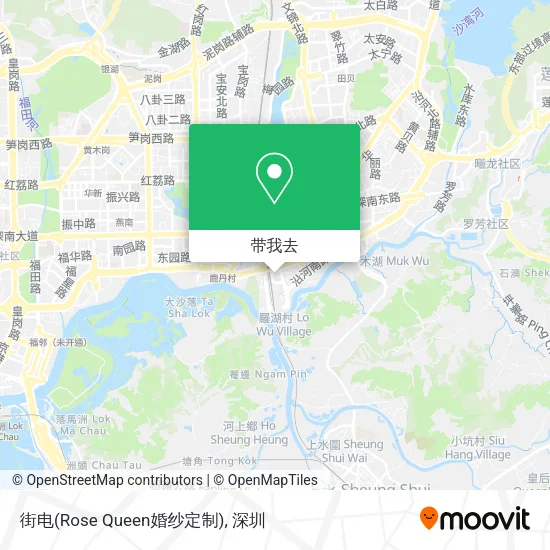 街电(Rose Queen婚纱定制)地图