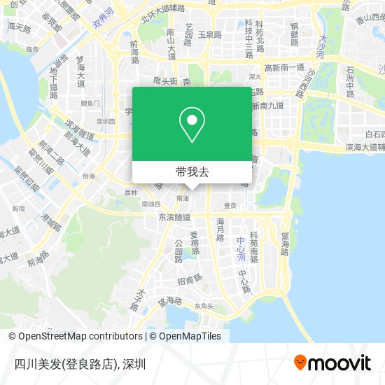 四川美发(登良路店)地图