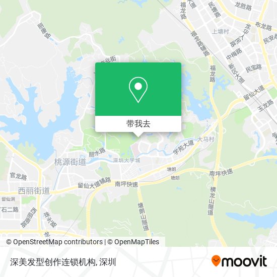 深美发型创作连锁机构地图