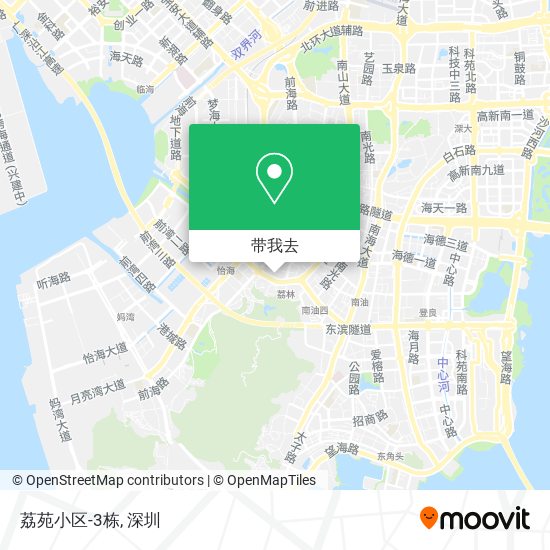 荔苑小区-3栋地图