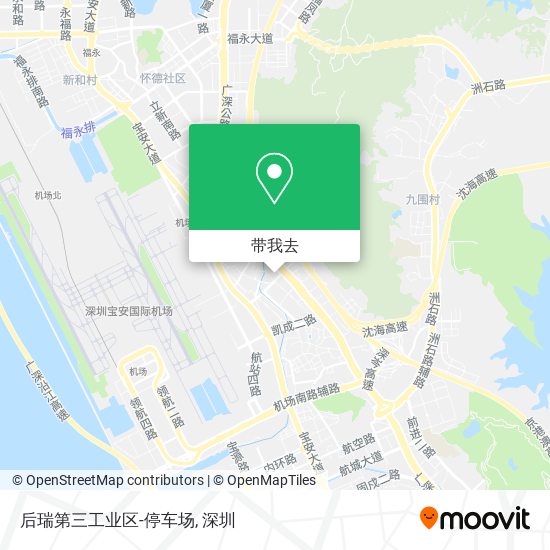 后瑞第三工业区-停车场地图