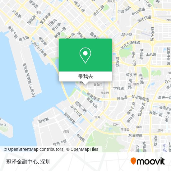 冠泽金融中心地图