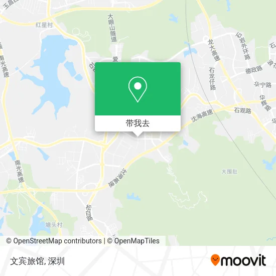 文宾旅馆地图