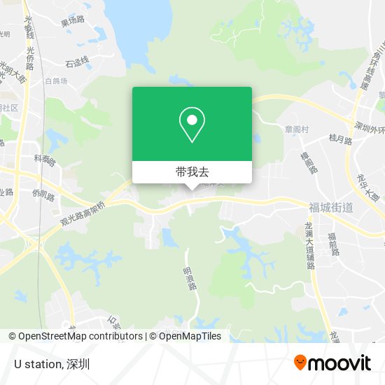 U station地图