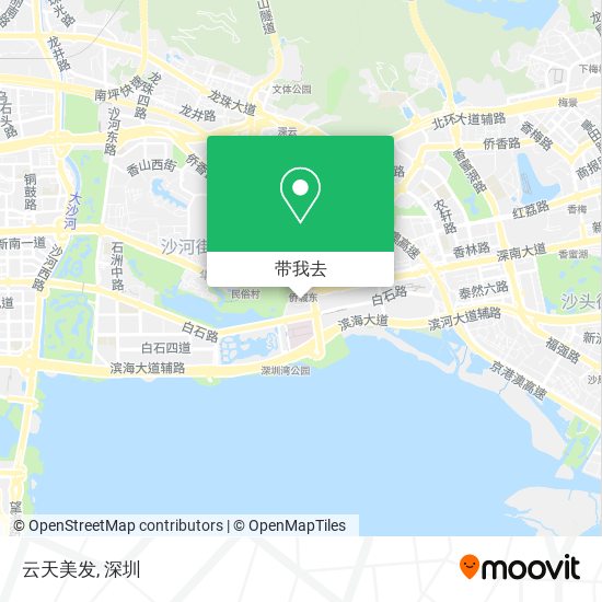 云天美发地图