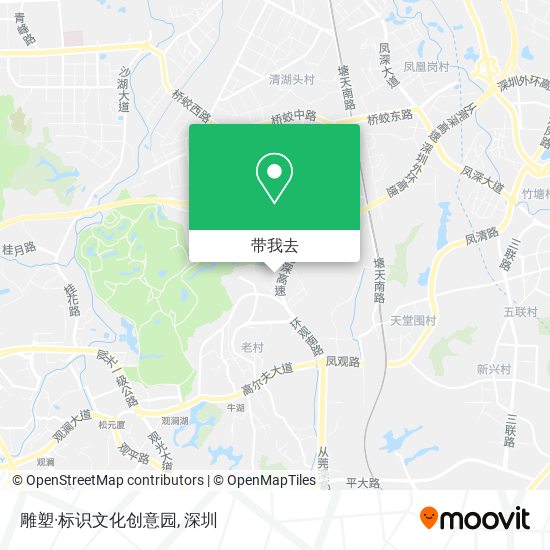 雕塑·标识文化创意园地图