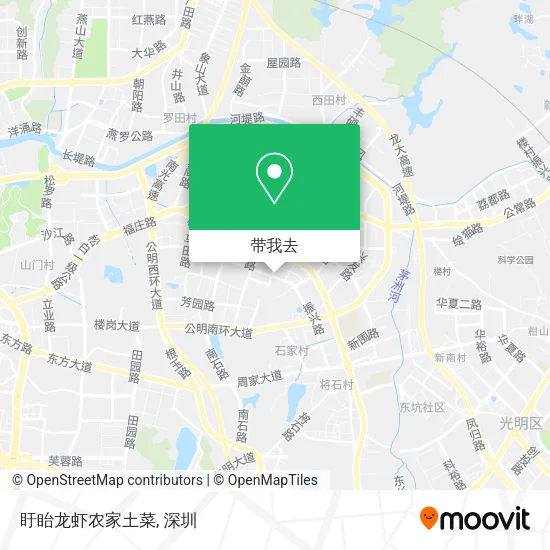 盱眙龙虾农家土菜地图