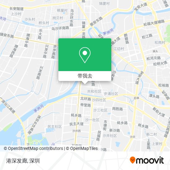 港深发廊地图