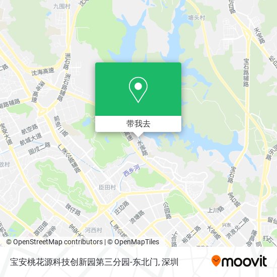 宝安桃花源科技创新园第三分园-东北门地图