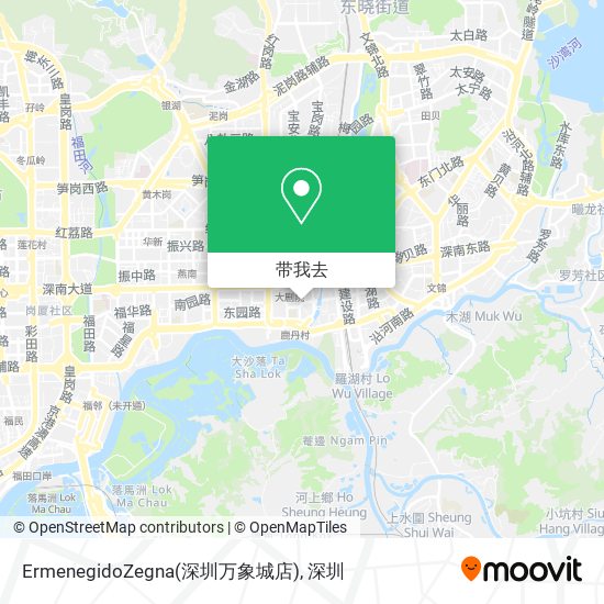 ErmenegidoZegna(深圳万象城店)地图