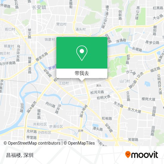 昌福楼地图