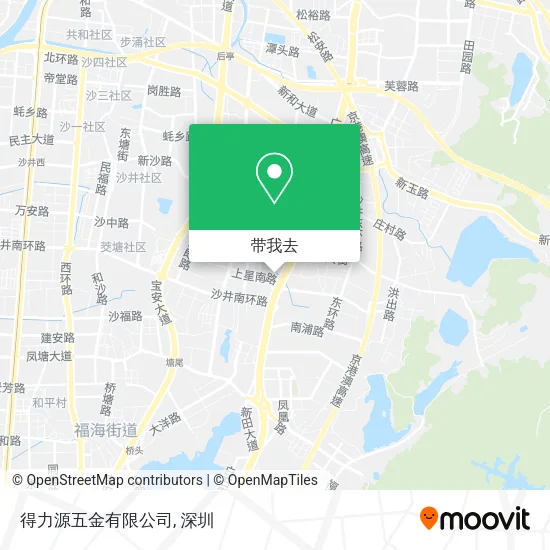 得力源五金有限公司地图
