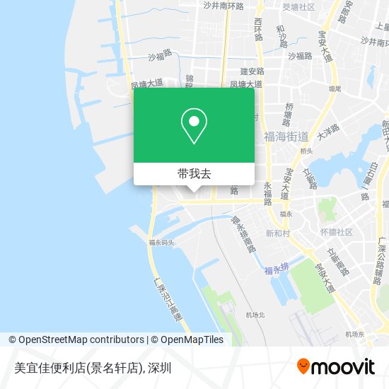 美宜佳便利店(景名轩店)地图