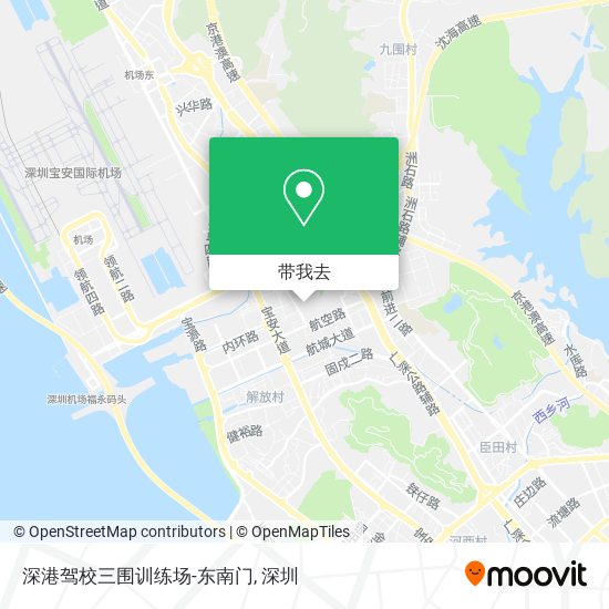 深港驾校三围训练场-东南门地图