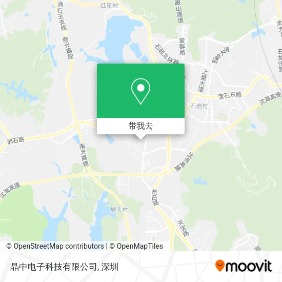 晶中电子科技有限公司地图
