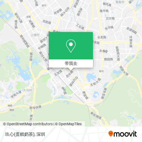 玖心(蛋糕奶茶)地图