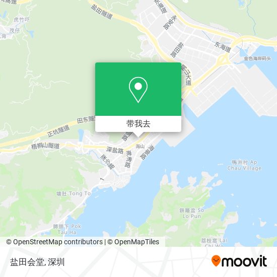 盐田会堂地图