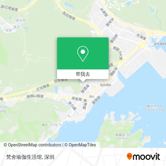梵舍瑜伽生活馆地图
