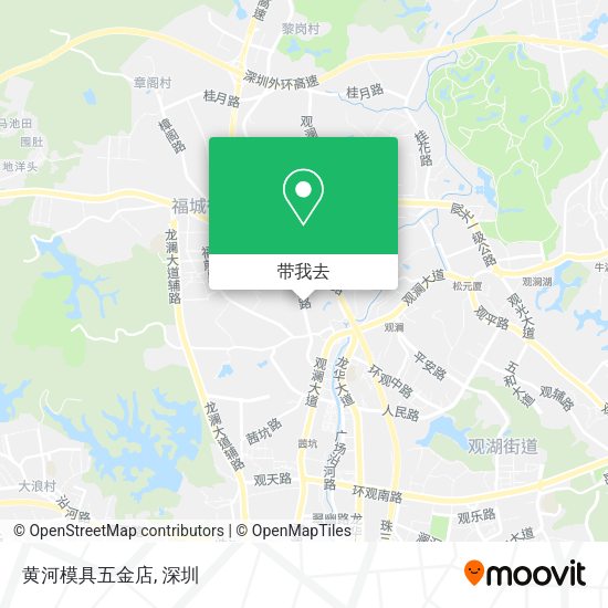 黄河模具五金店地图