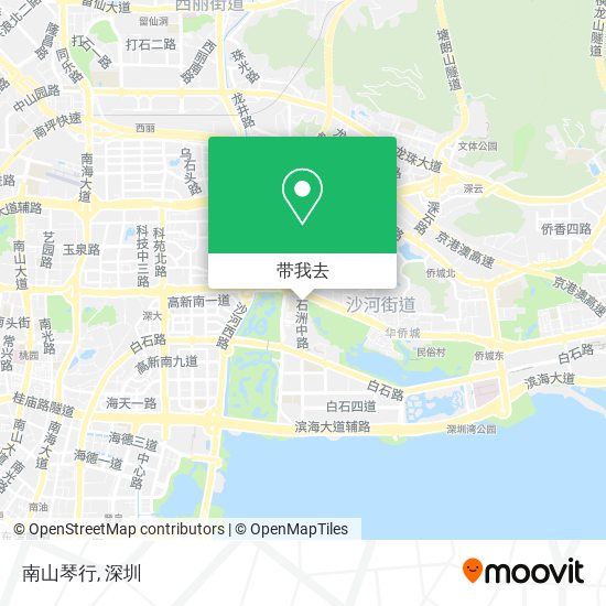 南山琴行地图