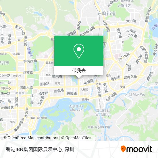 香港IBN集团国际展示中心地图