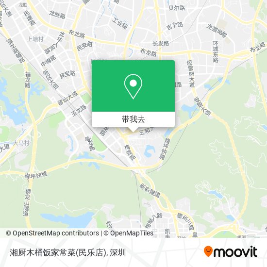 湘厨木桶饭家常菜(民乐店)地图