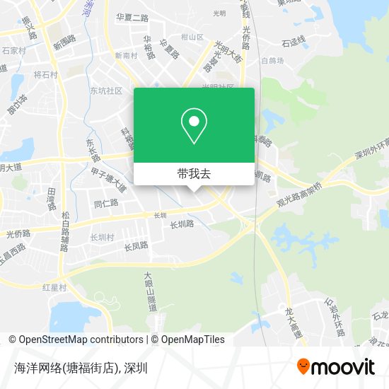 海洋网络(塘福街店)地图