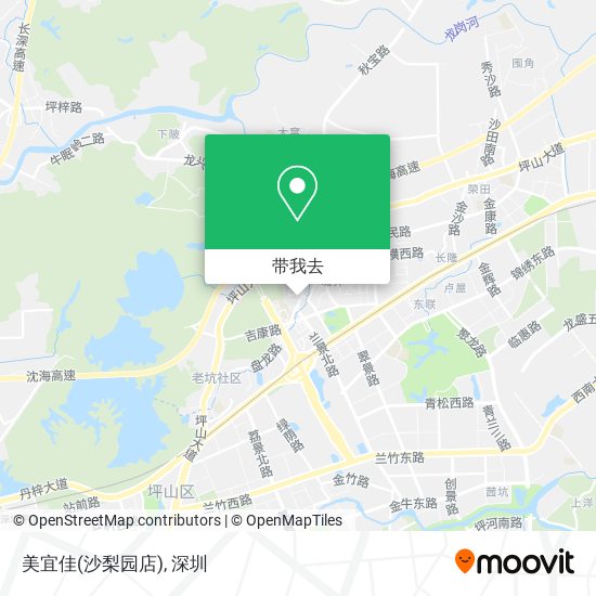 美宜佳(沙梨园店)地图